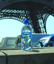 Нигде пол-литра воды не обходится так дорого, как у подножия Эйфелевой башни: 3,5 евро за бутылку