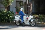 Дорожный полицейский на Honda может не двинуться с места в течение всего дня, одним своим видом отсекая мысли о возможности нарушить правила | Япония