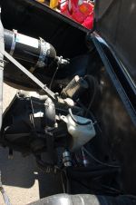Радиатору системы охлаждения место в моторном отсеке не нашлось — его расположили в багажнике | ВАЗ-2105 turbo
