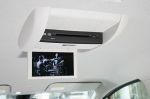 К услугам задних пассажиров предлагается видеосистема с потолочным монитором | Mazda Biante