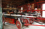 Пожарные телеги 19 века в музее городка первых золотодобытчиков. Полностью работоспособная техника | Золотое кольцо США