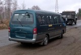 В Иркутске загорелись микроавтобус Kia и автобус ПАЗ