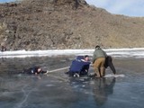 Выезд на лед в Приангарье становится смертельно опасным