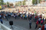 В Иркутске прошел митинг против роста цен на топливо
