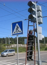 На въезде с ул. Старокузьмихинская на плотину ГЭС в Иркутске установят светофор