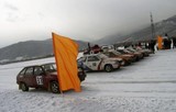В Слюдянке прошли традиционные ледовые гонки «Байкальский лед 2012»