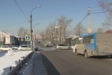 На пересечении улиц Байкальская и Подгорная в Иркутске появился «лежачий полицейский»