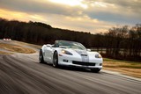 Chevrolet Corvette на нашем снегу