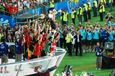 Вена в день финала чемпионата Европы по футболу