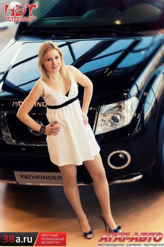 Мисс БайкалМоторШоу – фотосессия с Агат-Авто