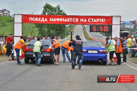 Дрэг-рейсинг-2012 в Иркутске. I этап