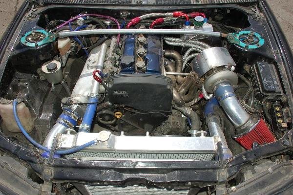 Toyota Corolla Levin «PowerTech drift project»