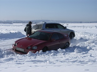 Ледовые гонки 2012 в Иркутске